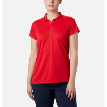 Columbia Polo Dames, PFG Innisfree Short Sleeve Rood, 79HOYSMQA